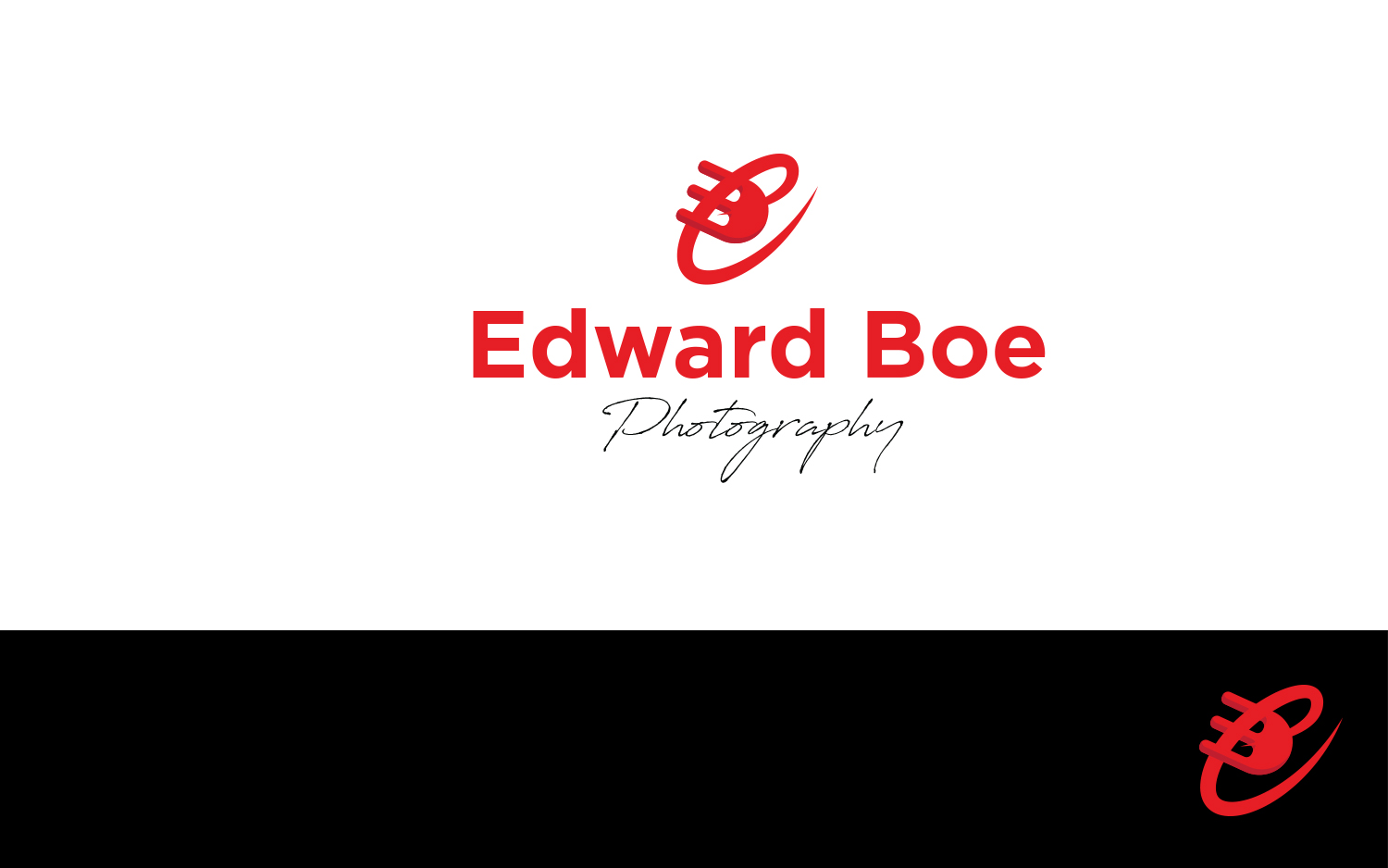 Logo Design by Grafactory for Edward Boe Photography | Design #21290535