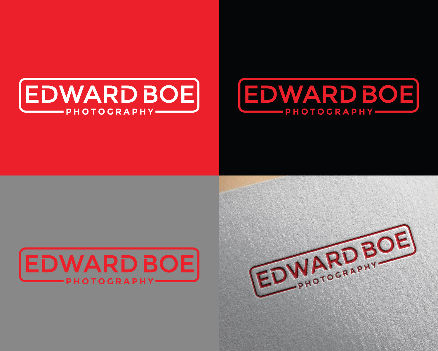 Logo Design by Atec for Edward Boe Photography | Design #21292439