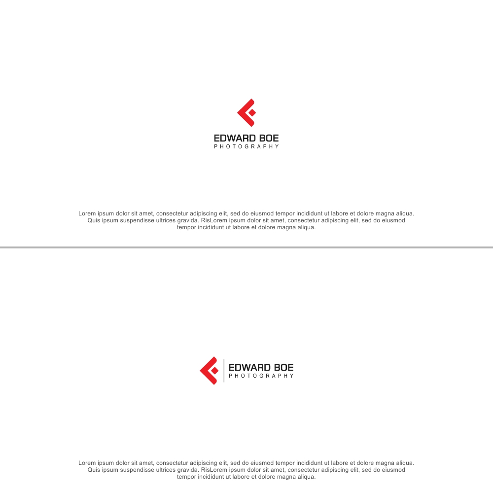 Logo Design by ashish kumar 3 for Edward Boe Photography | Design #21296759
