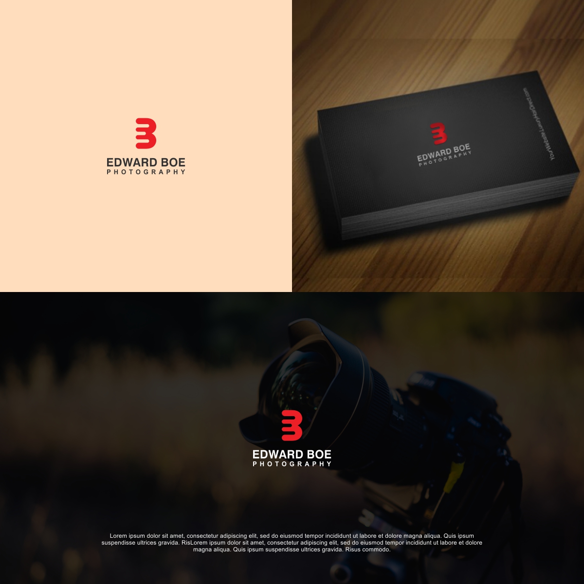 Diseño de Logo por ashish kumar 3 para Edward Boe Photography | Diseño #21305161