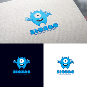 ZigZag Pediatric Therapy  | Logo Design by Gisella Guzmán
