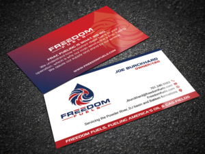 Freedom Fuels - needs a business card  | Design de Carte de Visite par Sandaruwan
