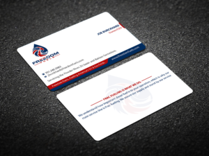 Freedom Fuels - needs a business card  | Visitenkarten-Design von Infinitive Technology