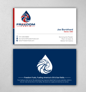 Freedom Fuels - needs a business card  | Design de Carte de Visite par chandrayaan.creative