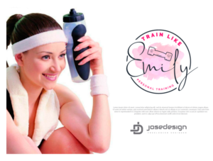 Train Like Emily | Logo Design by JoseDesign