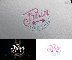 Train Like Emily | Logo Design by Dot Design 3