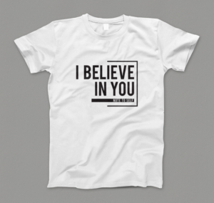 Note to self - affirmation Tees | T-shirt Design by Barney Stinson