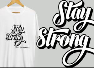 Note to self - affirmation Tees | T-shirt Design by Val brito