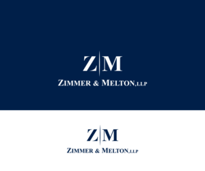 ZIMMER & MELTON, LLP or Z&M or ZM | Logo Design by anico