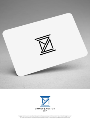 ZIMMER & MELTON, LLP or Z&M or ZM | Logo Design by GVisions