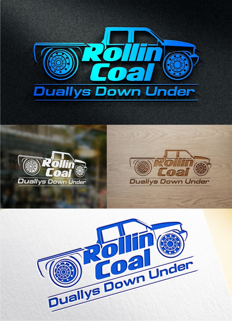 Logo Design by Soul Light for Rollin Coal | Design #21283938