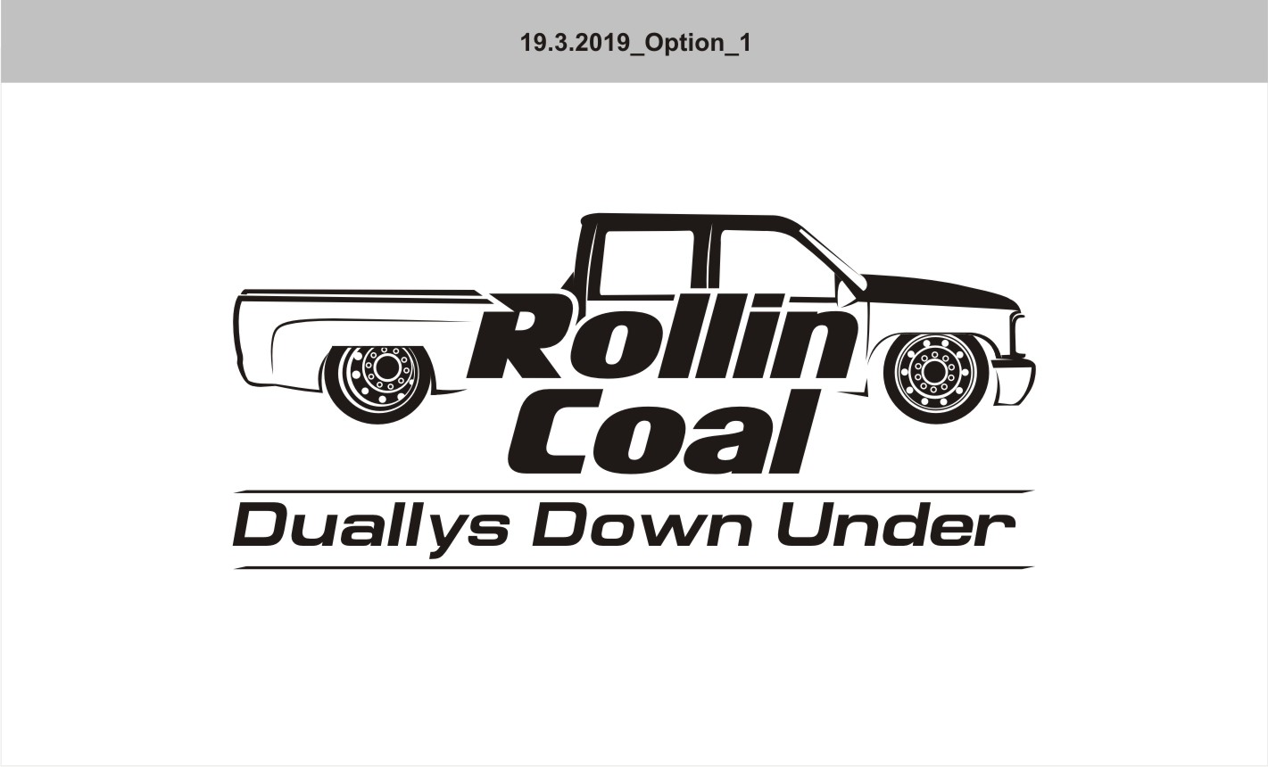 Logo Design by Soul Light for Rollin Coal | Design #21291222