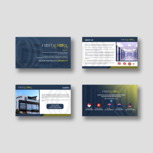 Brochure Design by debdesign for First Aurora Pte Ltd | Design: #21286203