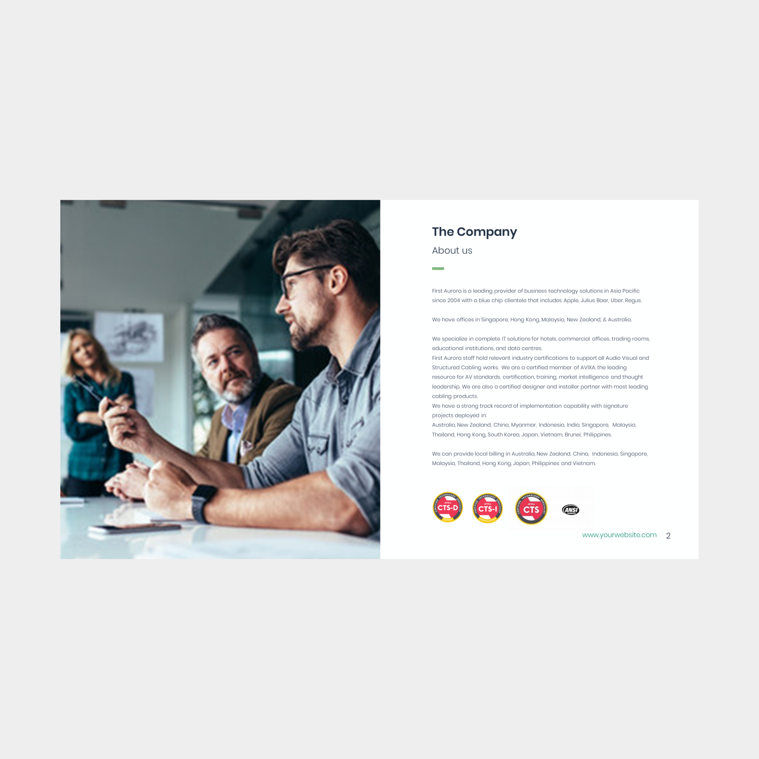 Broschüren-Design von barinix für First Aurora Pte Ltd | Design #21351423