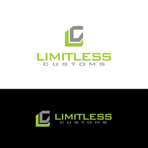 Limitless Customs or just Limitless | Logo Design by rivemediadesign