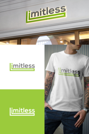 Limitless Customs or just Limitless | Logo Design by untung bertubi-tubi