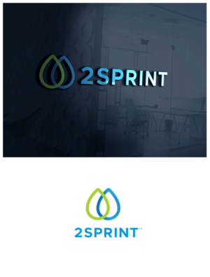 2SPRINT | Logo Design by CanDoDesign