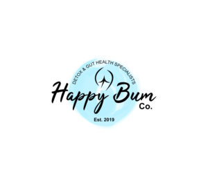 Happy Bum Co. (Est. 2019, Detox & Gut Health Specialists) | Logo Design by ree23