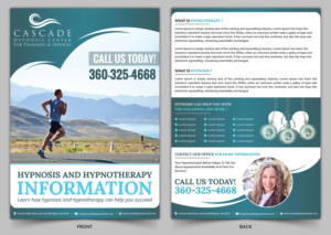 Bloom Lotus 2 sided Flyer Design - 3 fold | Diseño de Flyer por SAI DESIGNS