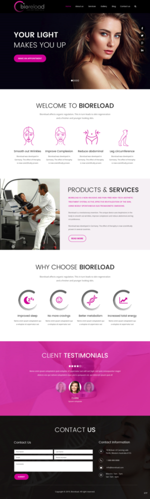 Web Design by pb for this project | Design: #21296256