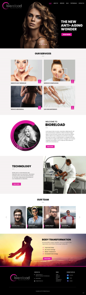 Web Design by pb for this project | Design: #21296261