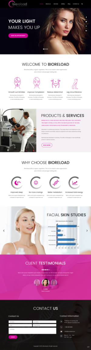 Web Design by pb for this project | Design: #21327962