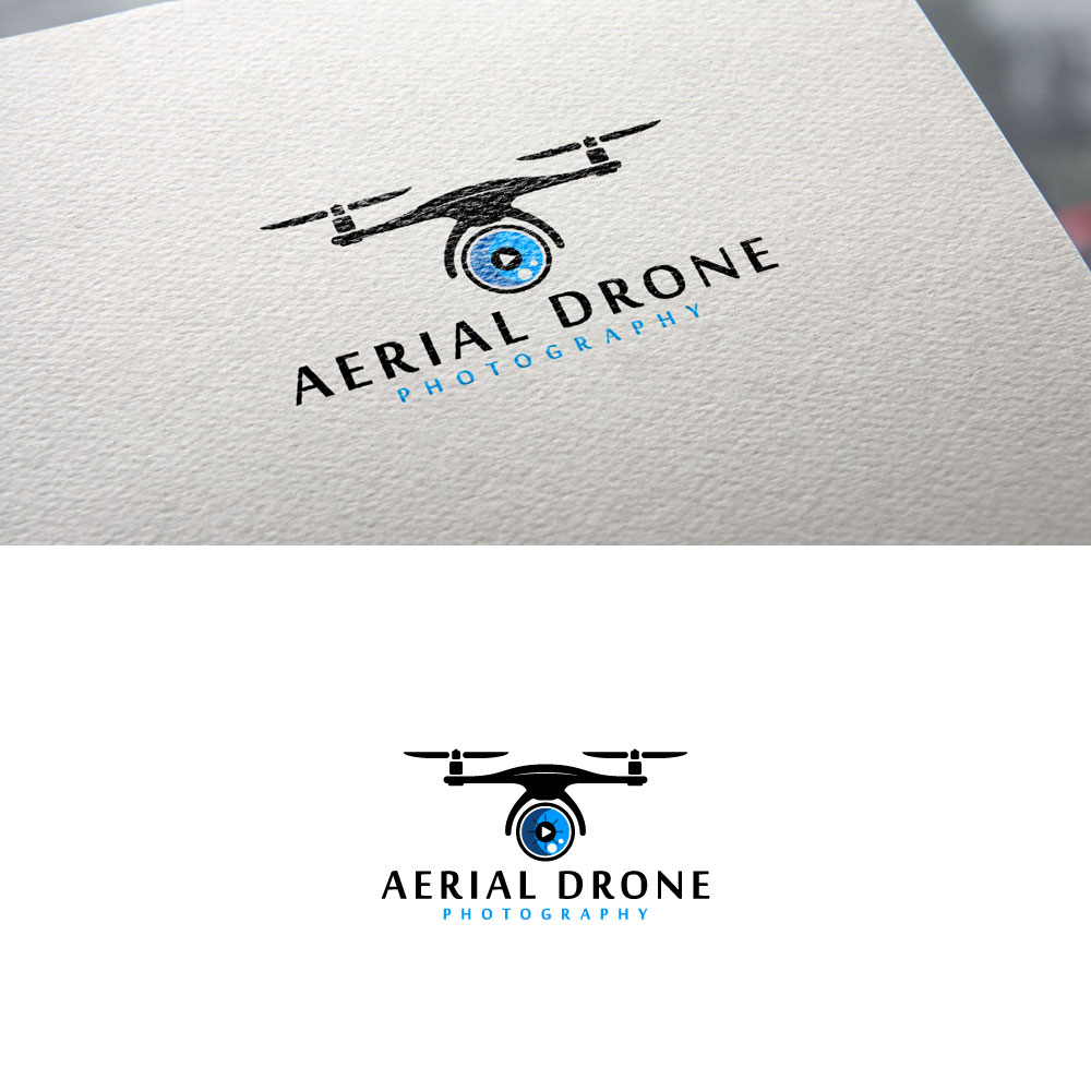 Logo Design by Gisella Guzmán for Aerial Drone Photography | Design #21339346