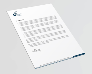 Briefkopf-Design von Infinitive Technology für dieses Projekt | Design: #21290661