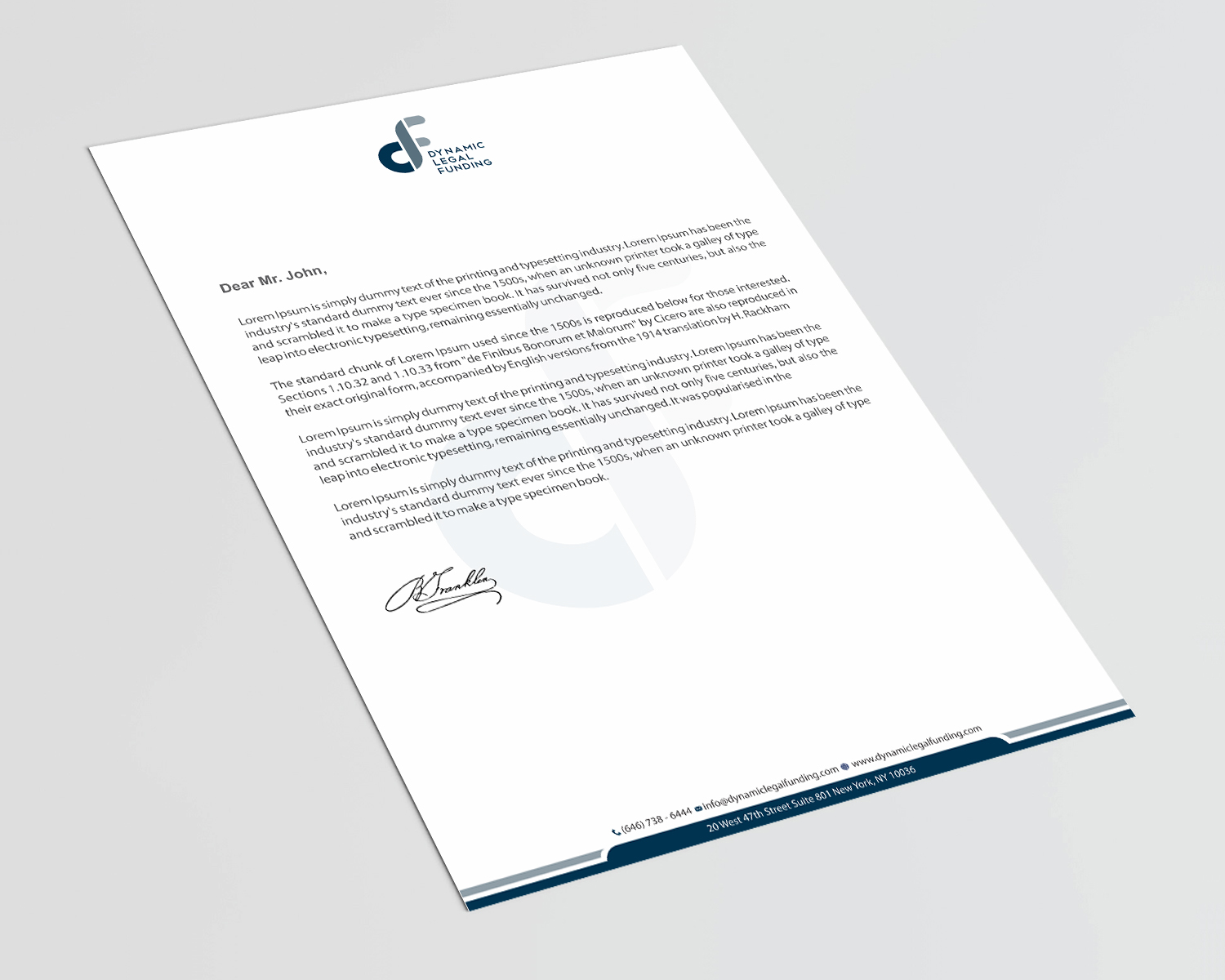 Briefkopf-Design von Infinitive Technology für dieses Projekt | Design #21290663