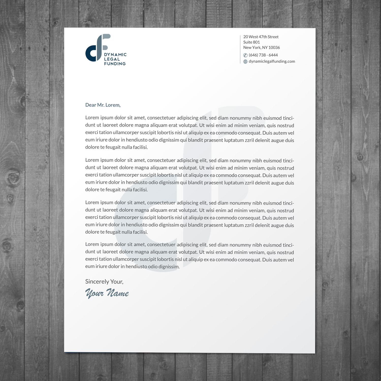 Letterhead Design by Infinitive Technology for this project | Design #21290787