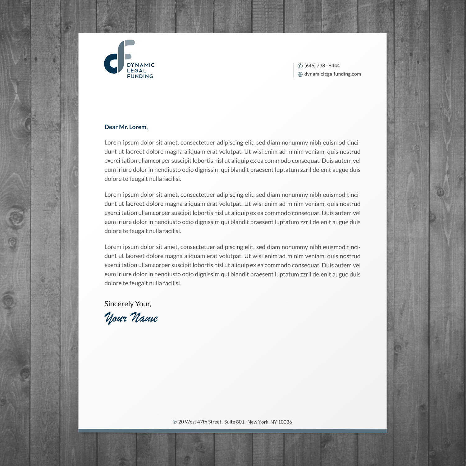Letterhead Design by Infinitive Technology for this project | Design #21290789