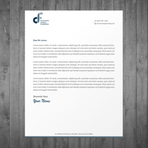 Briefkopf-Design von Infinitive Technology für dieses Projekt | Design: #21290789