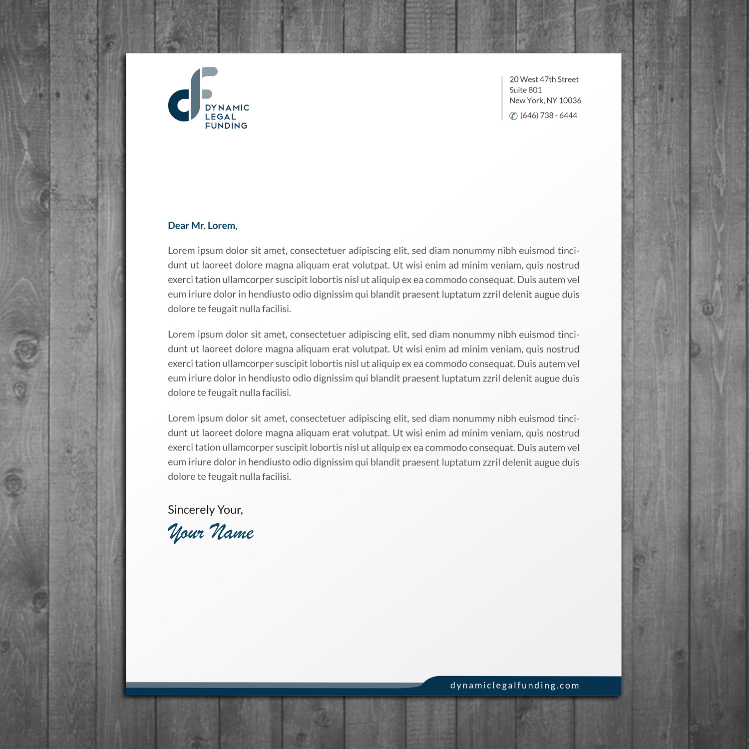 Letterhead Design by Infinitive Technology for this project | Design #21290796