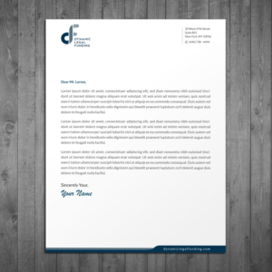 Briefkopf-Design von Infinitive Technology für dieses Projekt | Design: #21290796
