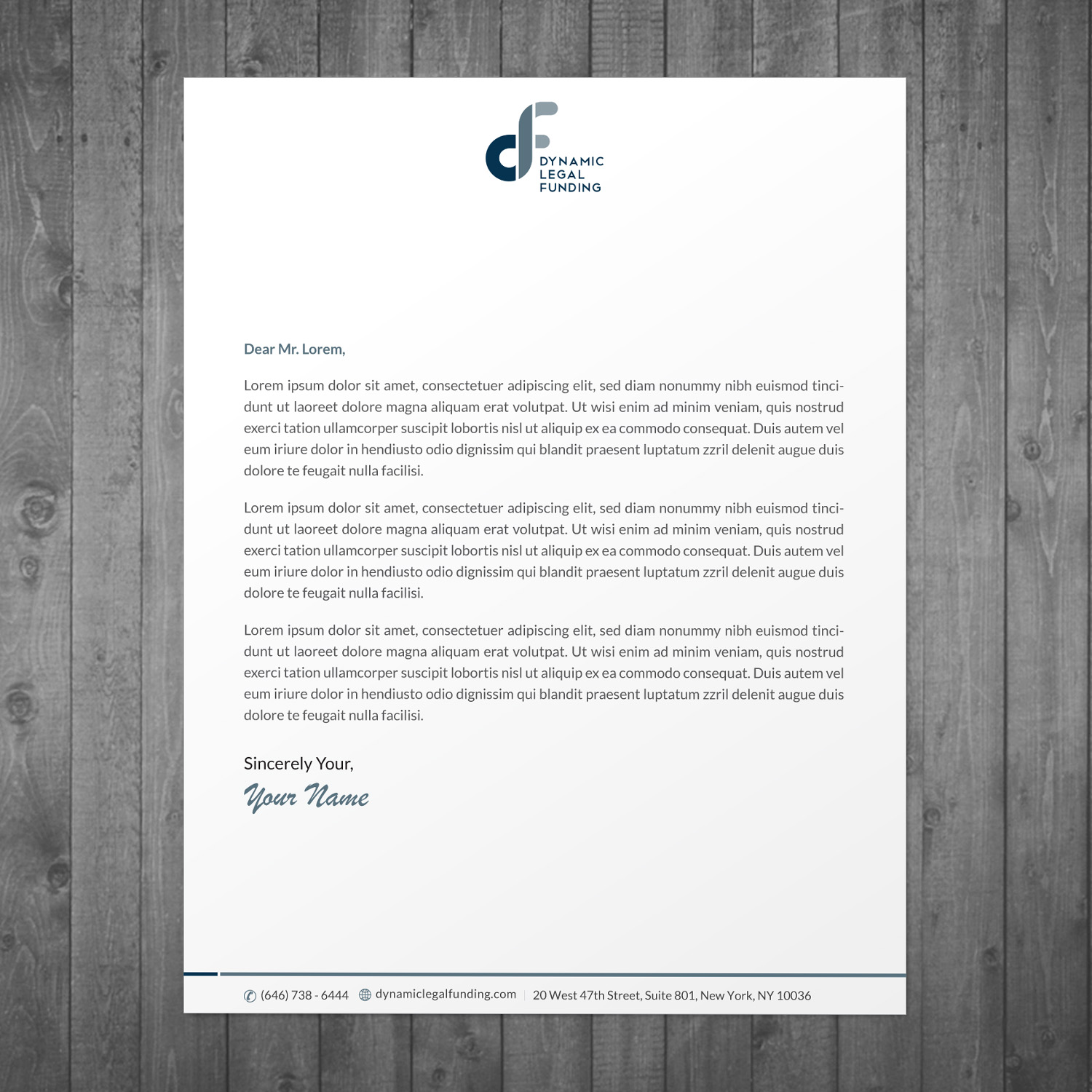 Letterhead Design by Infinitive Technology for this project | Design #21290797