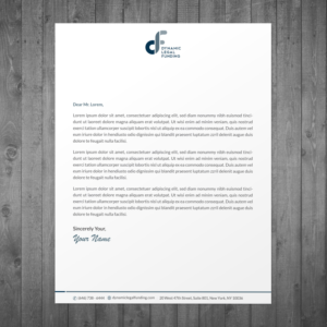 Briefkopf-Design von Infinitive Technology für dieses Projekt | Design: #21290797