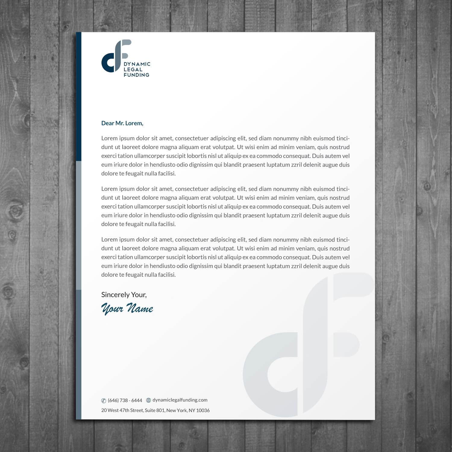 Letterhead Design by Infinitive Technology for this project | Design #21290798