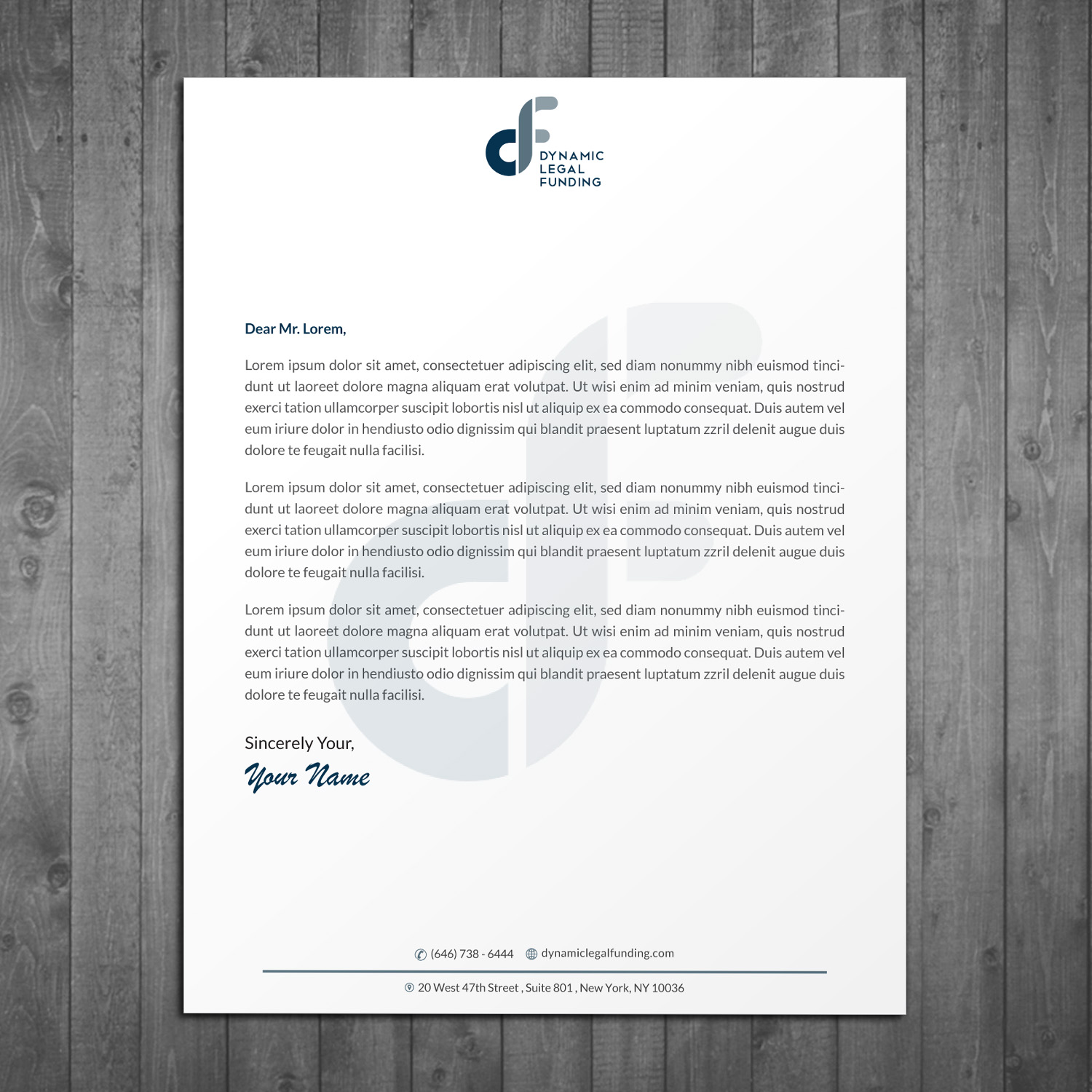 Letterhead Design by Infinitive Technology for this project | Design #21290804
