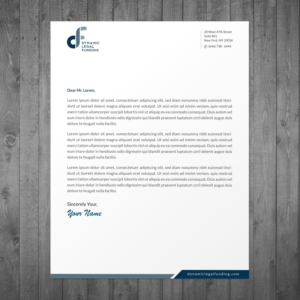 Briefkopf-Design von Infinitive Technology für dieses Projekt | Design: #21290806