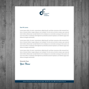 Briefkopf-Design von Infinitive Technology für dieses Projekt | Design: #21290807