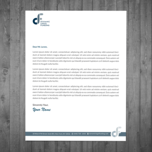 Briefkopf-Design von Infinitive Technology für dieses Projekt | Design: #21290808