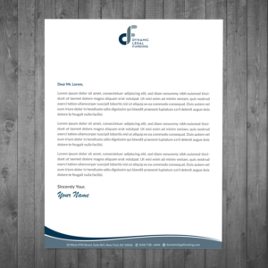 Briefkopf-Design von Infinitive Technology für dieses Projekt | Design: #21290809