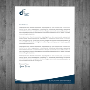 Briefkopf-Design von Infinitive Technology für dieses Projekt | Design: #21290811