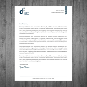 Briefkopf-Design von Infinitive Technology für dieses Projekt | Design: #21290818