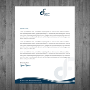Briefkopf-Design von Infinitive Technology für dieses Projekt | Design: #21290819