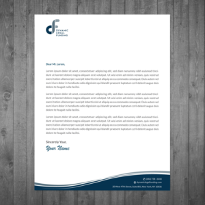 Briefkopf-Design von Infinitive Technology für dieses Projekt | Design: #21290822