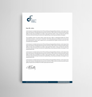 Briefkopf-Design von Infinitive Technology für dieses Projekt | Design: #21295042