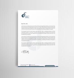 Briefkopf-Design von Infinitive Technology für dieses Projekt | Design: #21295046