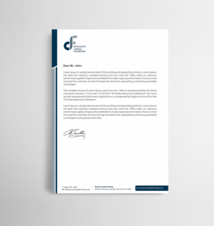 Briefkopf-Design von Infinitive Technology für dieses Projekt | Design: #21295075