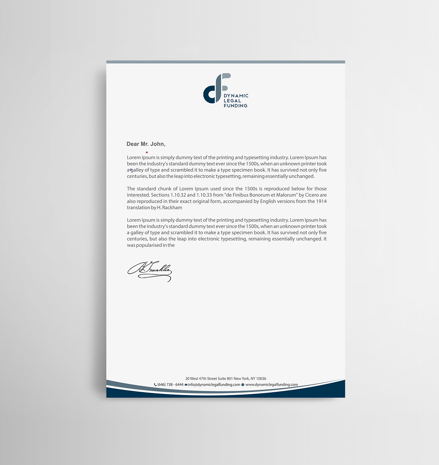 Briefkopf-Design von Infinitive Technology für dieses Projekt | Design #21295166